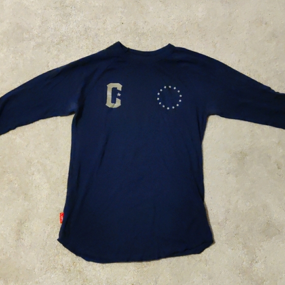 LVFT Raglan Tee Blue - Picture 1 of 3